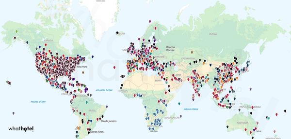 Interactive Hotel Map